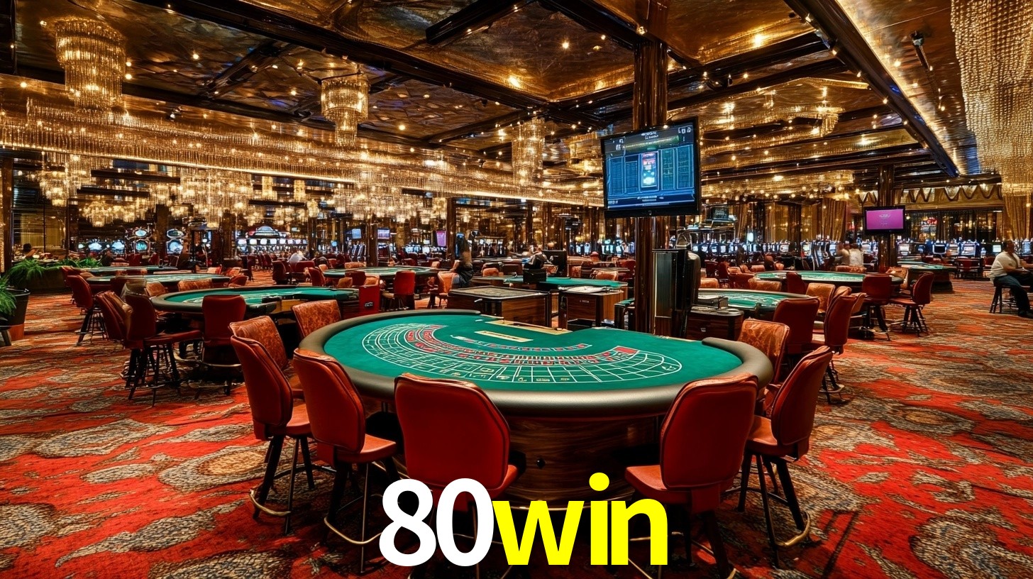 Sinta a adrenalina dos jogos de cassino com 80win